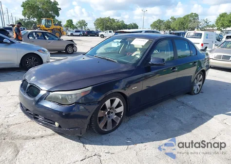 2004 BMW 530I z USA, uszkodzony, nr VIN WBANA73594B807742